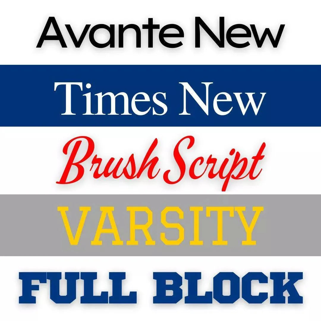 Single Line Embroidery (3x) from Fleet Sheets