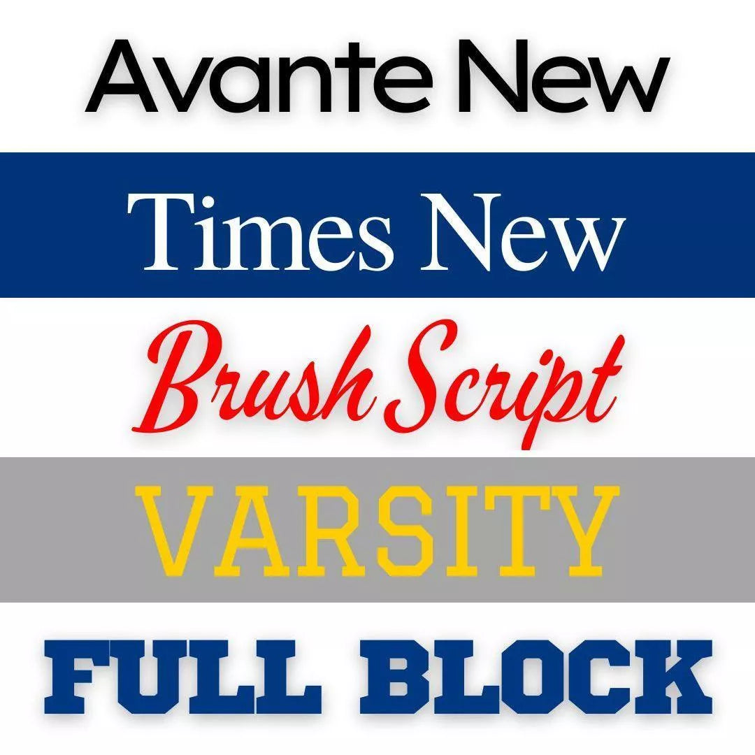 Pillowcase Embroidery (1x) from Fleet Sheets